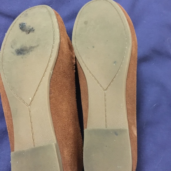 Steve Madden moccasins upper leather rust color - Picture 2 of 3